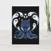 Cat Meme Wizard Soky Fantasy Kitty  Karte (Vorderseite)