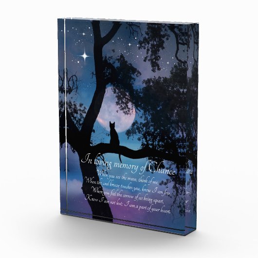 Cat Memorial Tribute Fotoblock (Rechts)