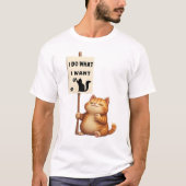 Cat Men's Basic-T - Shirt (Vorderseite)