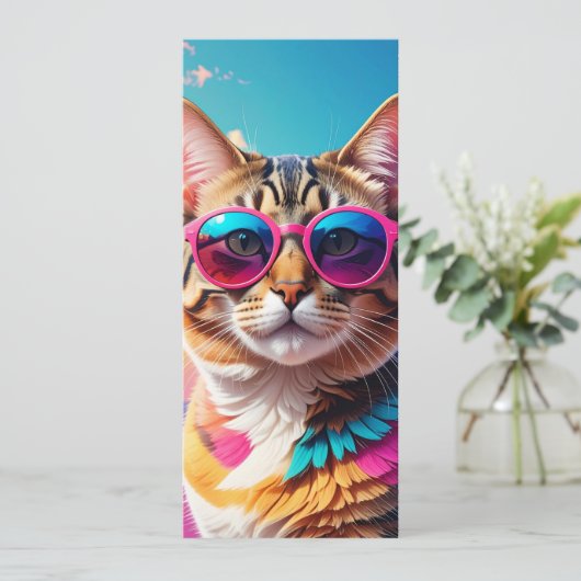 cat menu  menükarte (Stehend Vorderseite)