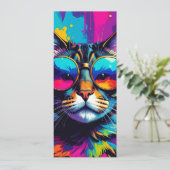 cat menükarte (Stehend Vorderseite)