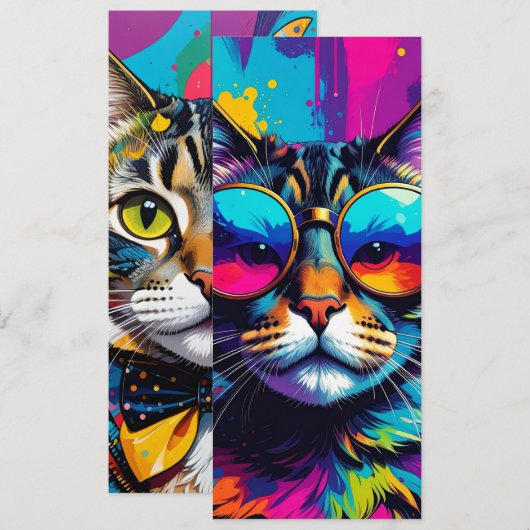 cat menükarte (Vorne/Hinten)