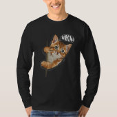 Cat Meow Kitty Cats Mom And Cat Dad Pet T-Shirt (Vorderseite)