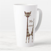 Cat Meow Latte Tasse (Rechte Ecke)