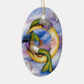 Cat Mermaid 29 Keramikornament (Rechts)