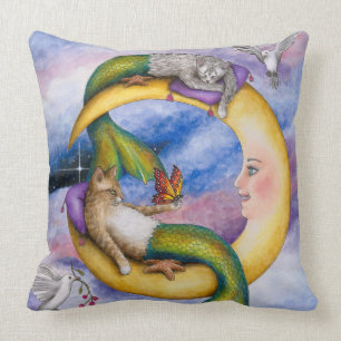 Cat Mermaid 29 Kissen