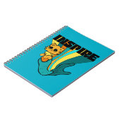 Cat Mermaid ASL Inspiriere Spiral Foto Notebook Notizblock (Linke Seite)