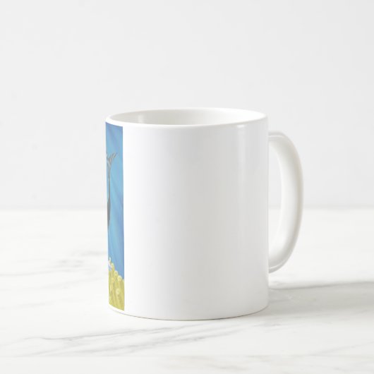 Cat Mermaid Kaffeetasse (VorderseiteRechts)