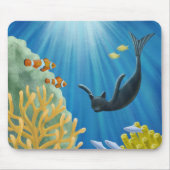 Cat Mermaid Mousepad (Vorne)