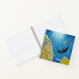 Cat Mermaid Notizblock