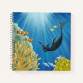 Cat Mermaid Notizblock (Vorderseite)