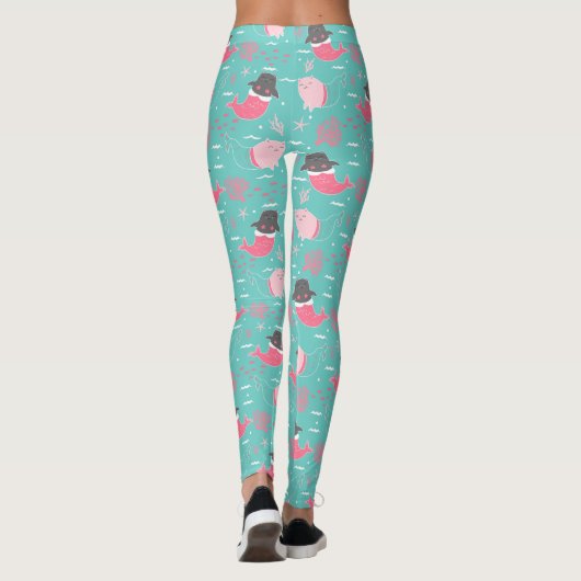 Cat Mermaids Leggings (Rückseite)