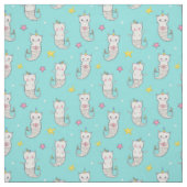 Cat Mermaids Stoff (Muster)