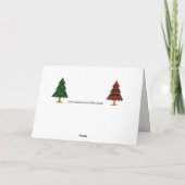 Cat Merry Xmas, 1921 Karte (Rückseite)