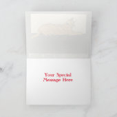 Cat Merry Xmas, 1921 Karte (Innenseite)