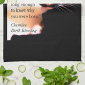 Cat Messenger Geschirrtuch (Gefaltet)