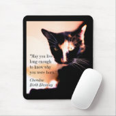 Cat Messenger Mousepad (Mit Mouse)