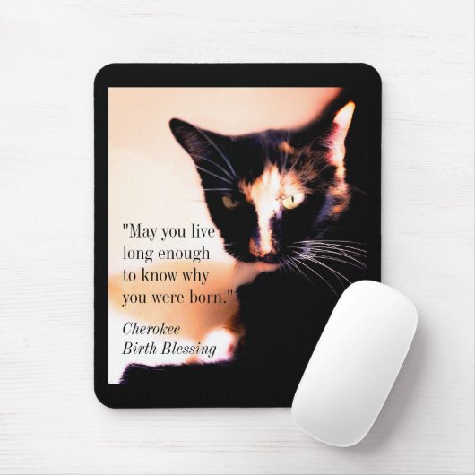 Cat Messenger Mousepad (Mit Mouse)