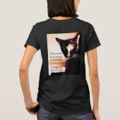 Cat Messenger T-Shirt (Rückseite)