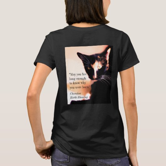 Cat Messenger T-Shirt (Rückseite)