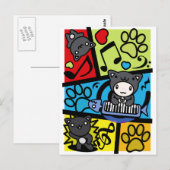 Cat_Method Postkarte (Vorne/Hinten)