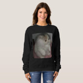 cat mew meme sweatshirt (Vorne ganz)