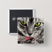 Cat Miau Button (Vorne & Hinten)