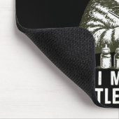 Cat Miniature Painter Battle Damage Funny Miniatur Mousepad (Ecke)