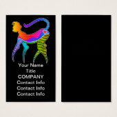 CAT mit HERZGESCHÄFTSKARTE - GIFT TAG (Vorne & Hinten)