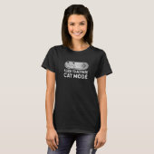 Cat Mode Cat Cat Cat Cat Cat T-Shirt (Vorne ganz)