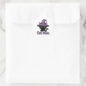 Cat Mom Black Cat Witch Hat Cute Sticker Cat Lover (Tasche)