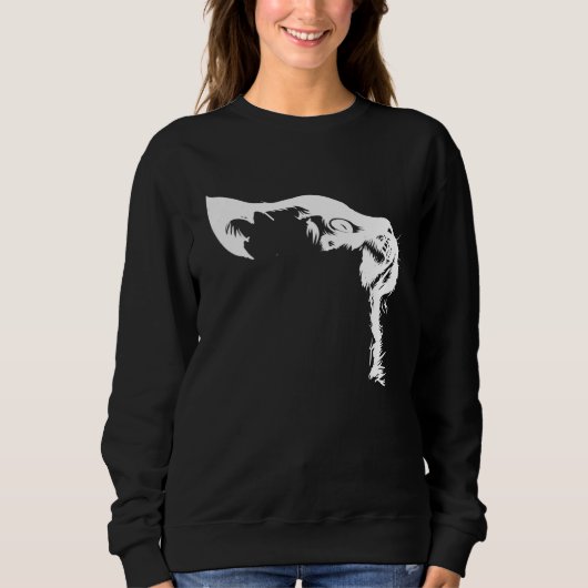 Cat Mom Cat   Graphic Cat Sweatshirt (Vorderseite)