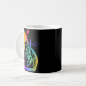 Cat Mom Cat Lover Cute Mother's Day Mama I Love My Kaffeetasse (Vorderseite Links)