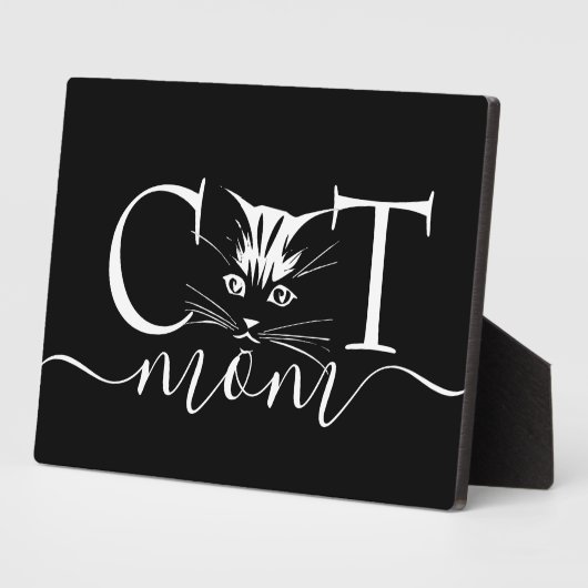 Cat Mom Fotoplatte (Seite)