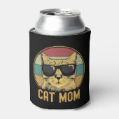 Cat Mom Funny Cat Lovers Dosenkühler (Kanne Vorderseite)