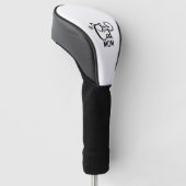 Cat Mom Golf Headcover (angewinkelt)