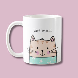 Cat Mom Kaffeetasse