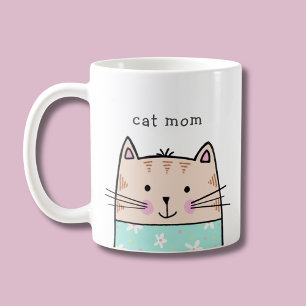 Cat Mom Kaffeetasse