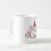 Cat Mom Magic Kaffeetasse (Vorderseite Links)