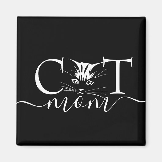 Cat Mom Magnet (Vorne)