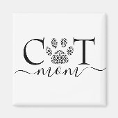 Cat Mom Magnet (Vorne)