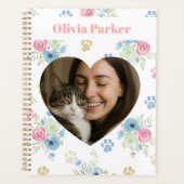 Cat Mom Photo & Name Planner Planer (Vorderseite)