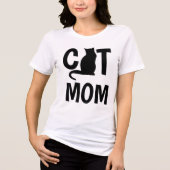 CAT MOM, Pink T-shirts (Vorderseite)