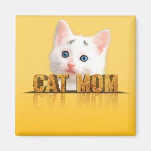 Cat Mom Shirt   Katzenmama   Katzenfrau   KatzenLi Magnet