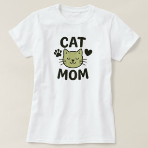 Cat Mom T-Shirt