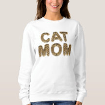 Cat Mom T - Shirt Cat Furrer Text