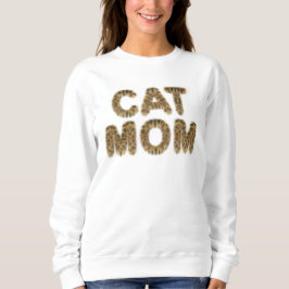 Cat Mom T - Shirt Cat Furrer Text