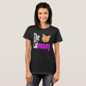 Cat Mom The Catmother Crazy Cat Mother Kitty Mommy T-Shirt (Vorne ganz)