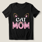 Cat Mom Tri-Blend Shirt