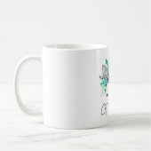Cat Momma Floral Crown Tasse (Links)
